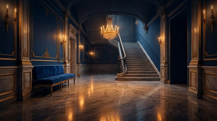 Herní stůl kasina s kartami a žetony